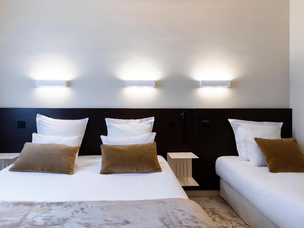 Chambre triple du Moka hôtel de Lorient